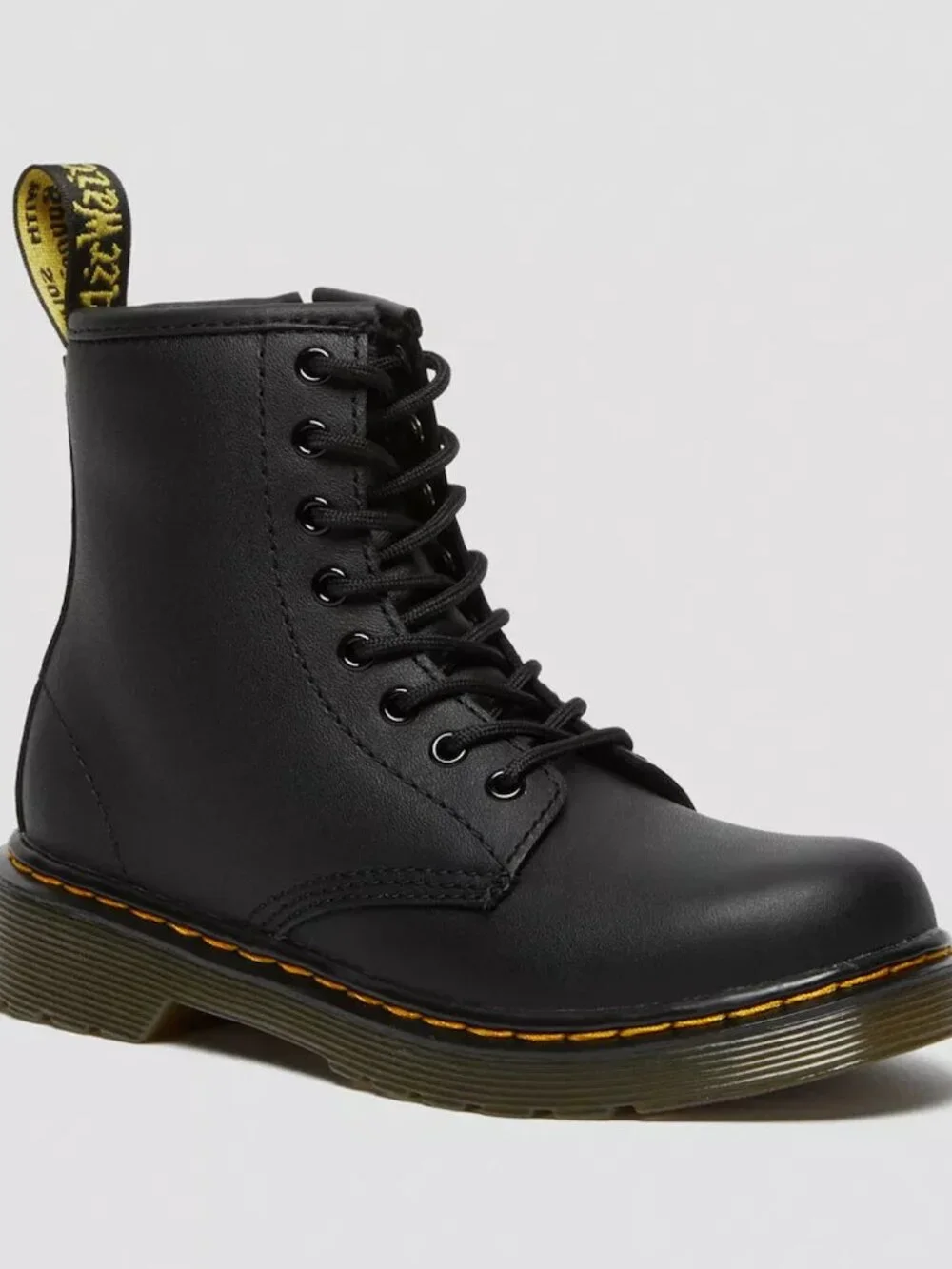 Junior 1460 Softy T Leather Lace Up Boots, Size US2